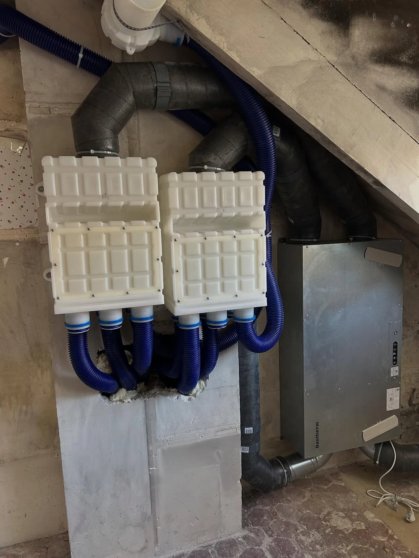 Mise en place d'une VMC double flux